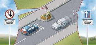 UK Traffic Calming Measures Highway Code (e.g. chicanes)