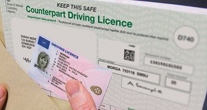 DVLA Counterpart Driving Licence