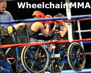 Wheelchair MMA Wheeled Warrior Competition