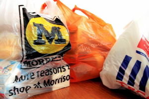 Supermarkets Charging 10p for Plastic Carrier Bags in England
