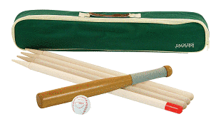 Rounders Terminology: Bat and Ball Equipment Set